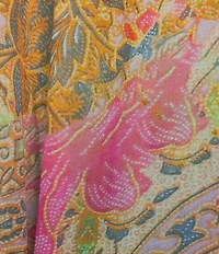 Anna & Ava Long Ruffled Floral Kimono