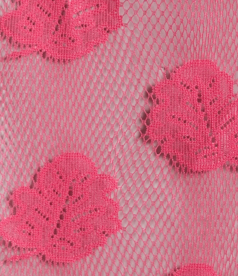 Anna & Ava Mesh Leaf Poncho