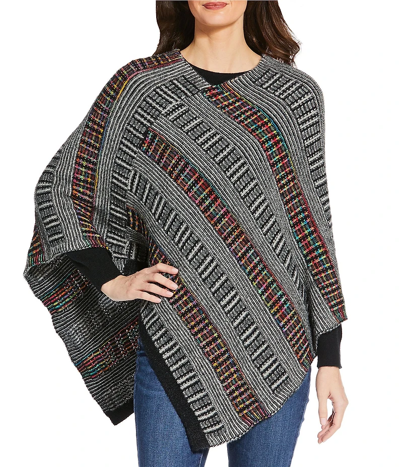 Anna & Ava Multi Angle Cut Poncho