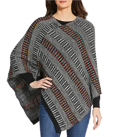Anna & Ava Multi Angle Cut Poncho