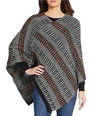 Anna & Ava Multi Angle Cut Poncho