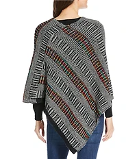 Anna & Ava Multi Angle Cut Poncho
