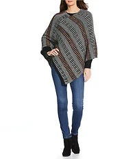 Anna & Ava Multi Angle Cut Poncho