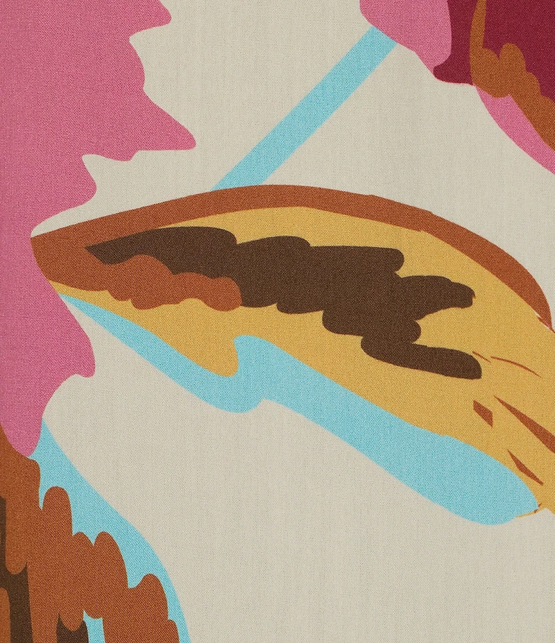 Anna & Ava Multi Floral Tie Front Kimono