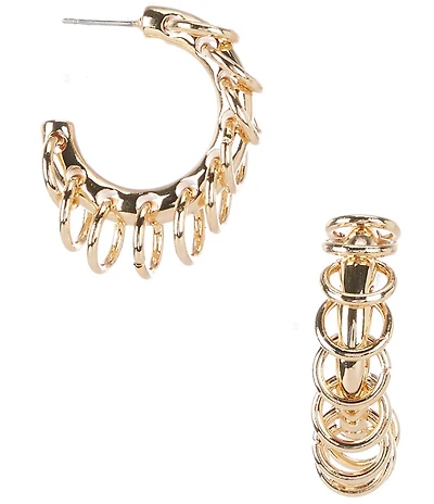 Anna & Ava Multi Ring Hoop Earrings