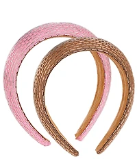 Anna & Ava Ombre Baguette Rhinestone Headband Set