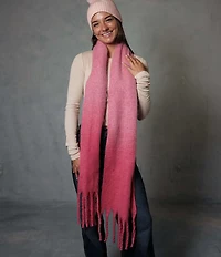 Anna & Ava Ombre Cozy Oblong Scarf