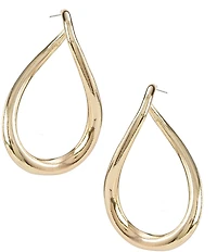 Anna & Ava Overlap Oval Hoop Earrings