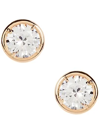 Anna & Ava Oversized Cubic Zirconia Stud Earrings