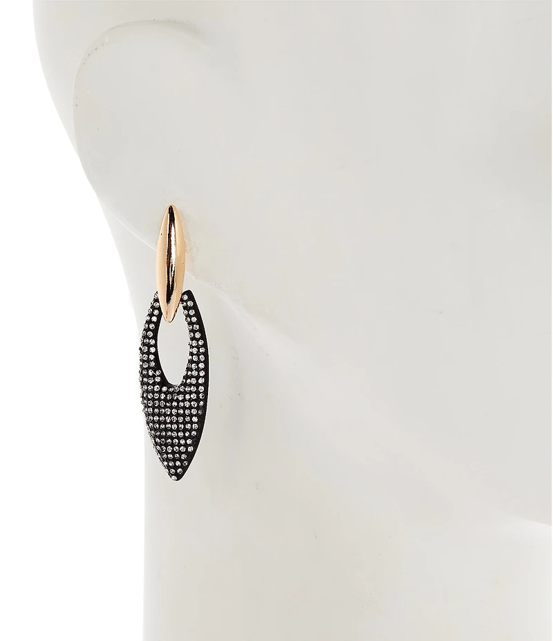 Anna & Ava Pave Drop Earrings