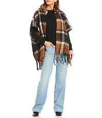 Anna & Ava Plaid Kimono