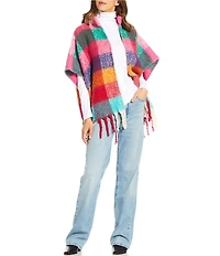 Anna & Ava Plaid Kimono