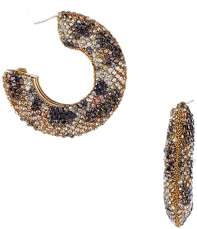 Anna & Ava Printed Jelly Hoop Rarrings