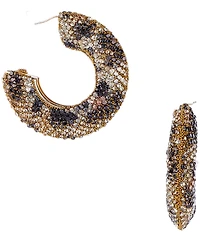 Anna & Ava Printed Jelly Hoop Rarrings