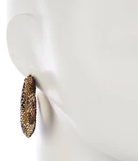 Anna & Ava Printed Jelly Hoop Rarrings