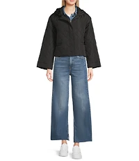 Anna & Ava Quilted Removable Denim Dickey Jacket