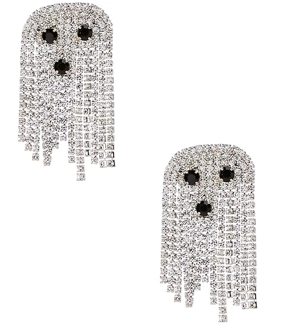 Anna & Ava Rhinestone Ghost Chandelier Earrings