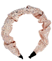 Anna & Ava Satin and Stone Headband Set