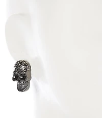 Anna & Ava Skull Stud Earrings