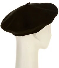 Anna & Ava Solid Basic Beret Hat
