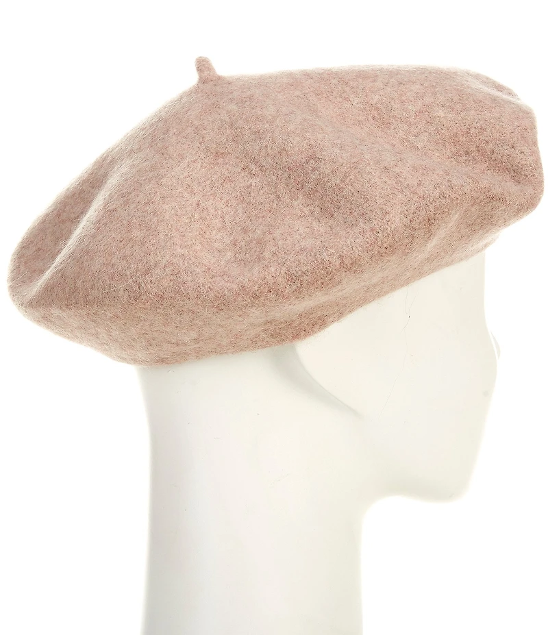 Anna & Ava Solid Basic Beret Hat