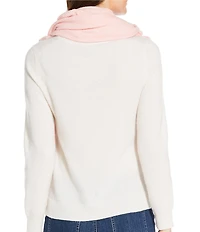 Anna & Ava Solid Ruffle Oblong Scarf