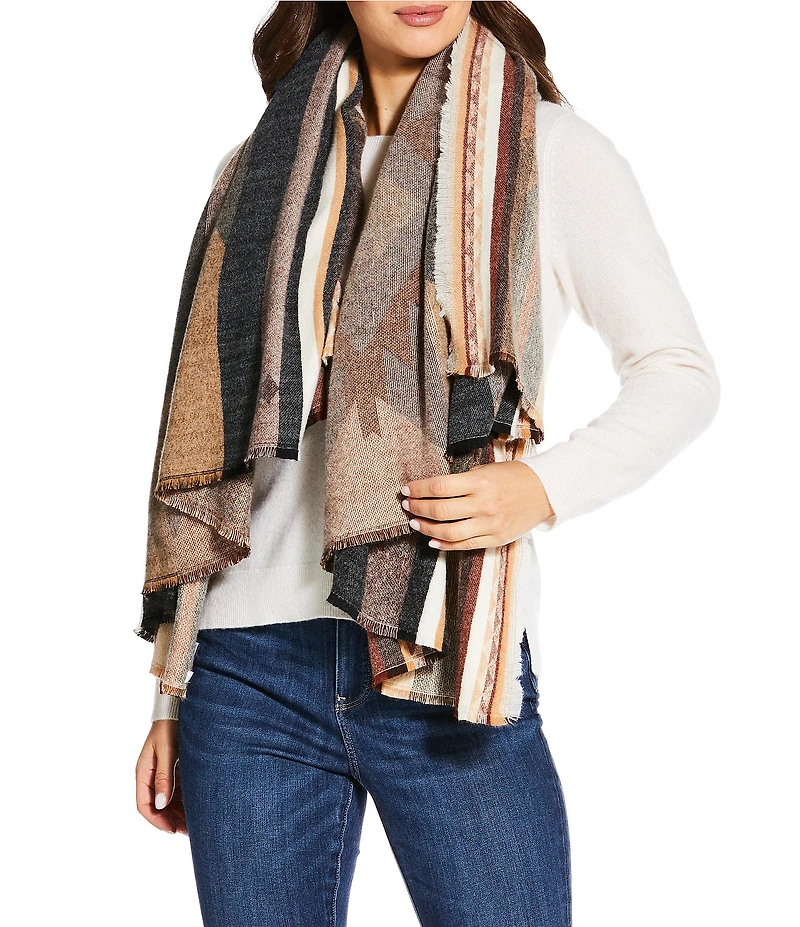 Anna & Ava Southwestern Blanket Scarf Wrap