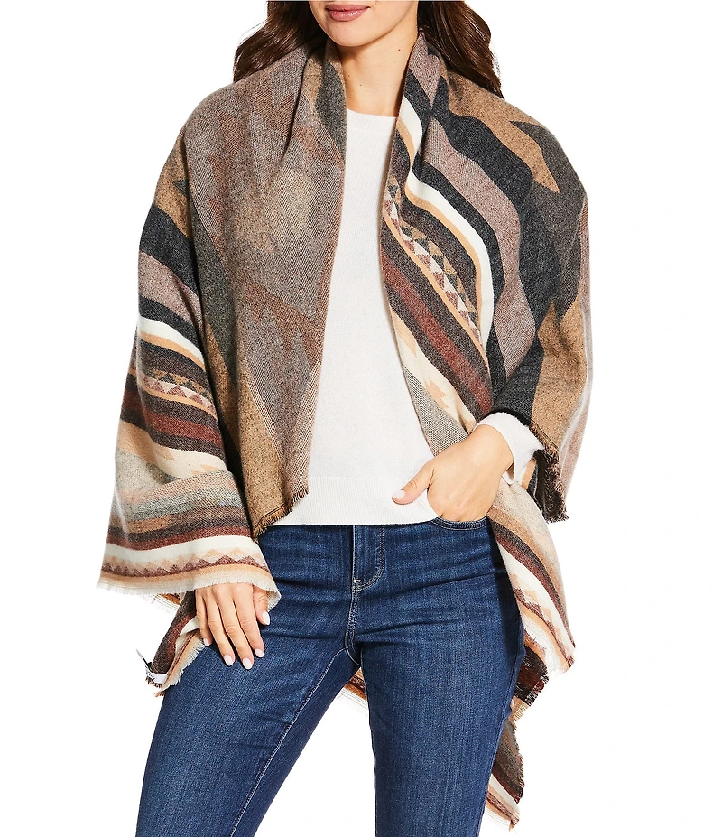 Anna & Ava Southwestern Blanket Scarf Wrap
