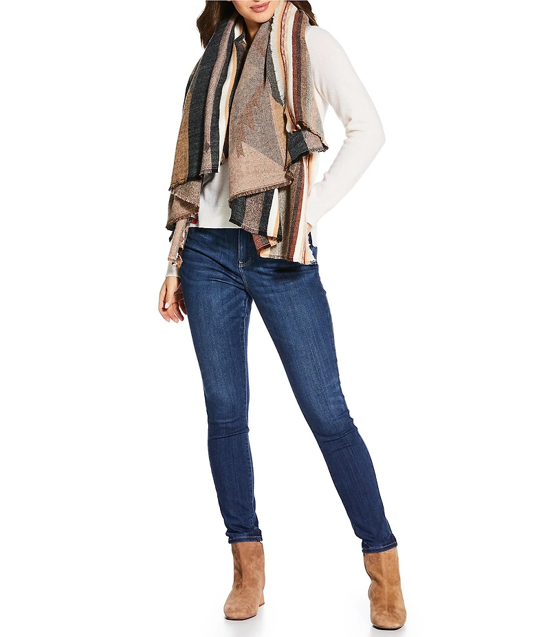 Anna & Ava Southwestern Blanket Scarf Wrap