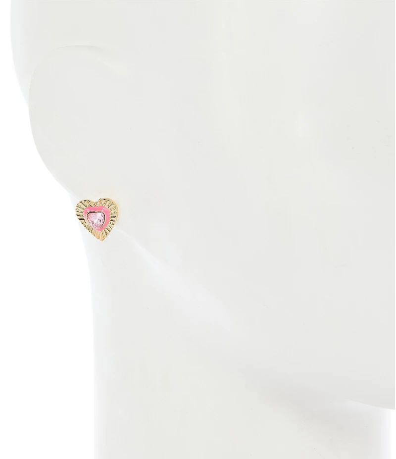 Anna & Ava Star And Heart Stud Earring Set