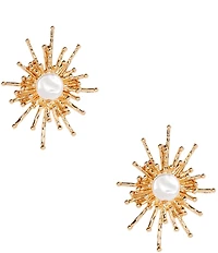Anna & Ava Statement Pearl Burst Drop Earrings