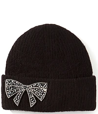 Anna & Ava Stone Bow Cuff Beanie
