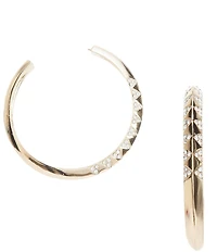 Anna & Ava Stone Hoop Earrings