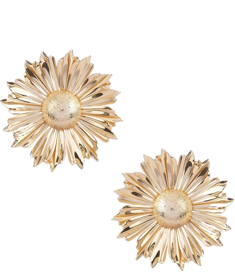 Anna & Ava Sunflower Stud Earrings