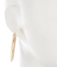 Anna & Ava Textured Hoop Earrings