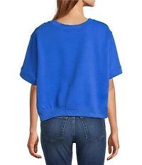Anna & Ava Touch Down Football Patch Top