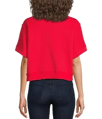 Anna & Ava Touch Down Football Patch Top