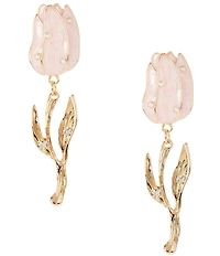 Anna & Ava Tulip Flower Drop Earrings