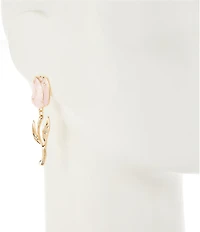 Anna & Ava Tulip Flower Drop Earrings