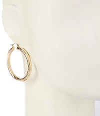 Anna & Ava Twisted Hoop Earrings