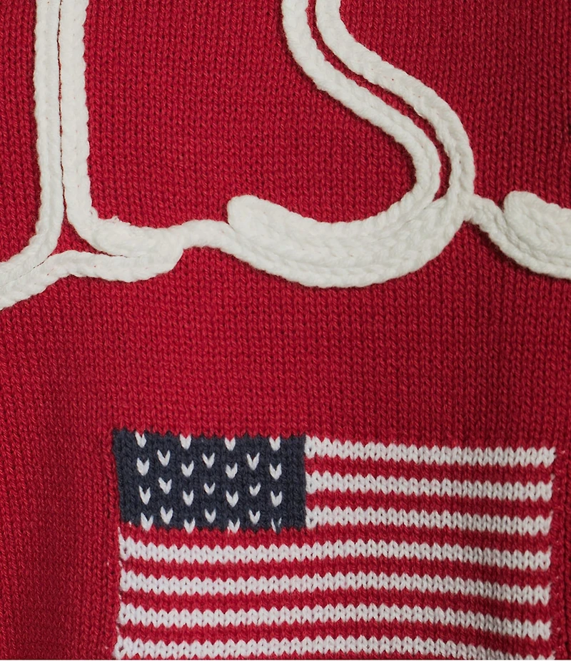 Anna & Ava U.S.A Americana Knit Topper