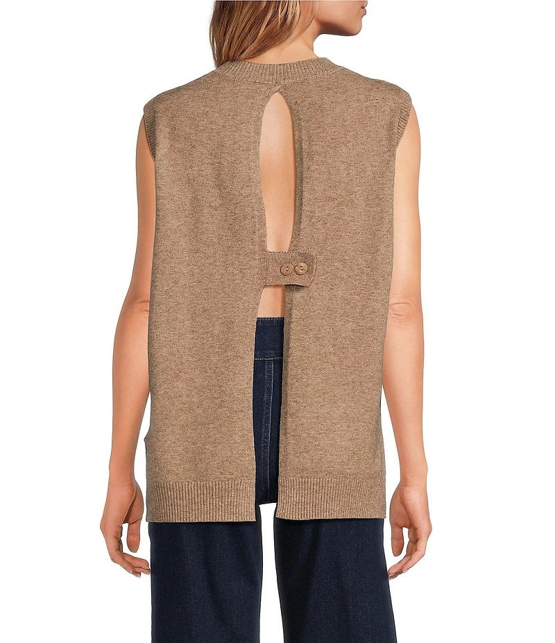 Anna & Ava V Back Knit Poncho