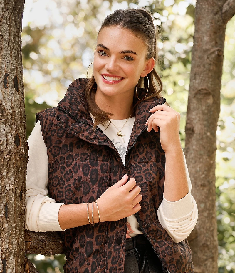 Anna & Ava Waterproof Cross and Disc Short Pendant Necklace