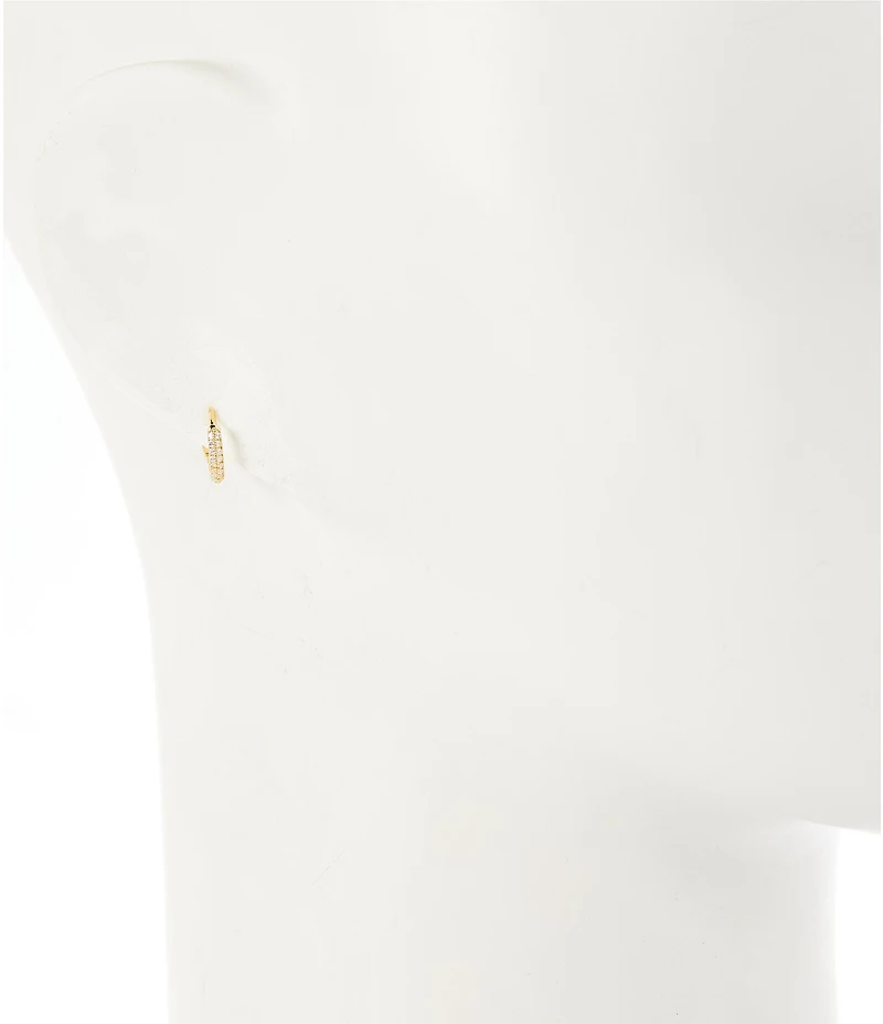 Anna & Ava Waterproof Cubic Zirconia Hoop Earring Set