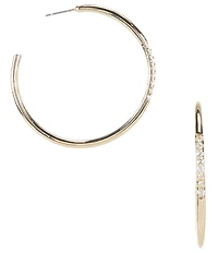 Anna & Ava Waterproof Cubic Zirconia Hoop Earrings