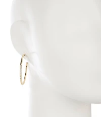 Anna & Ava Waterproof Cubic Zirconia Hoop Earrings