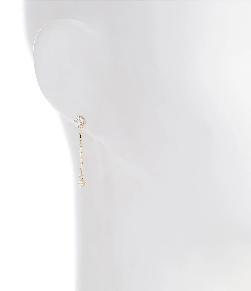 Anna & Ava Waterproof Cubic Zirconia Stone Stud Earring Set