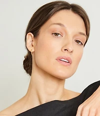 Anna & Ava Waterproof Delicate Hoop Earring Set