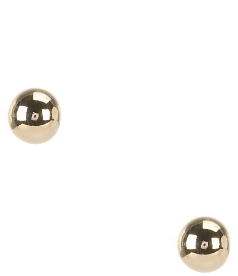 Anna & Ava Waterproof Gold Ball Stud Earrings