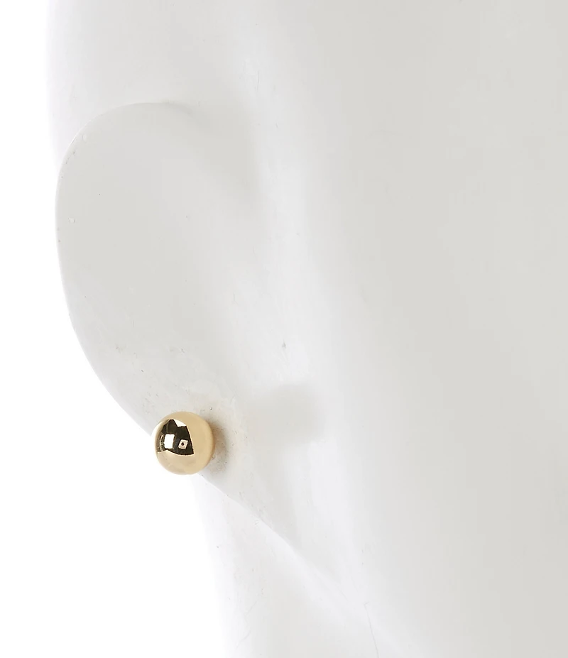 Anna & Ava Waterproof Gold Ball Stud Earrings